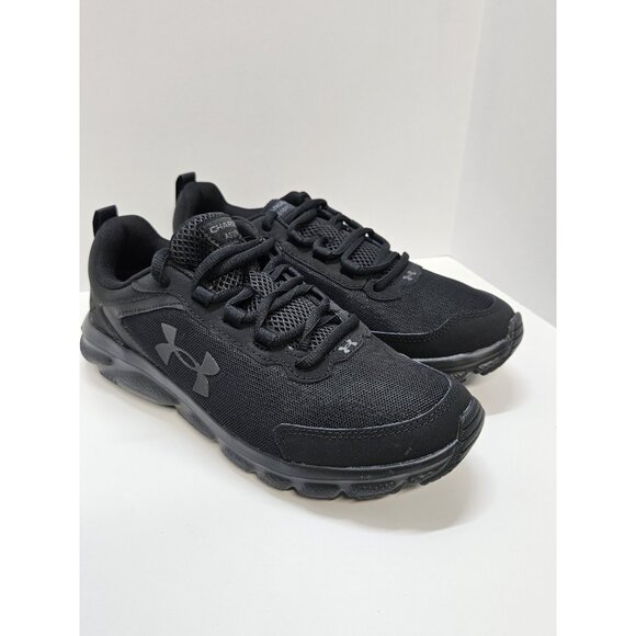 Under Armour Women's UA Charged Assert 9 Running Shoes Black Size 10 - Picture 3 of 9